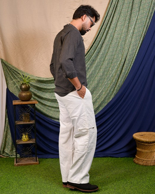 Black Kantha Shirt