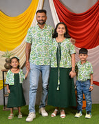 Forest Floral Jacket Family Set