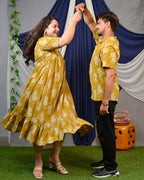 Mustard Lisa Midi Family Set