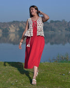 Cherry Red Jacket Dress