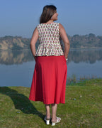 Cherry Red Jacket Dress