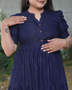 Starry Indigo Short Couple Set