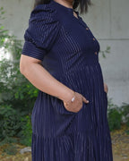 Starry Indigo Short Dress