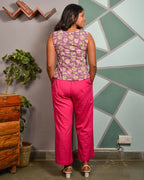 Lavender Vest Co-ord Set