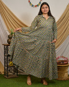 Spring Green Tiered Dress