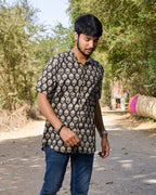 Black Floret Shirt