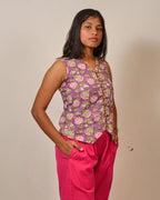 Lavender Vest Co-ord Set