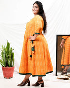 Canary Yellow Plus Size Dress