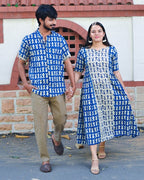 Blue Fish Couple Set