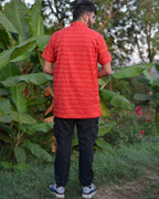 Canary Red Kurta