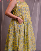 Lemon Kiara Nursing Dress