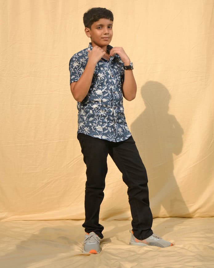 Moonstone Grey Kids Shirt