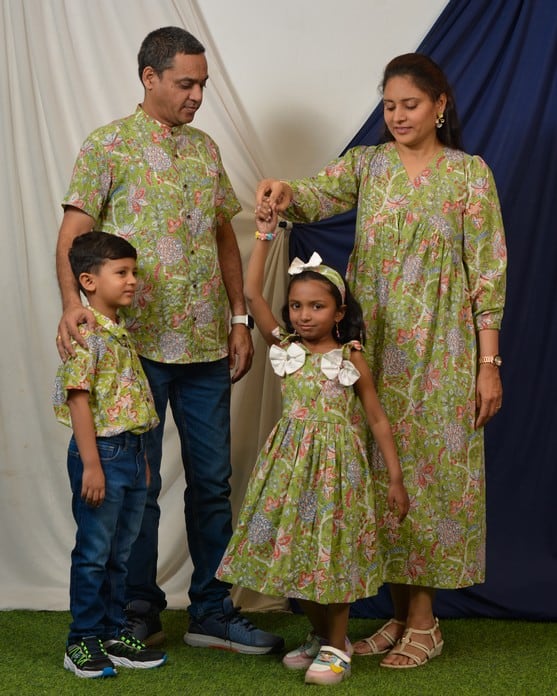 Mint Green Family Set