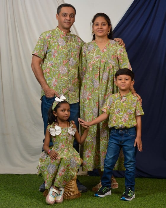 Mint Green Family Set