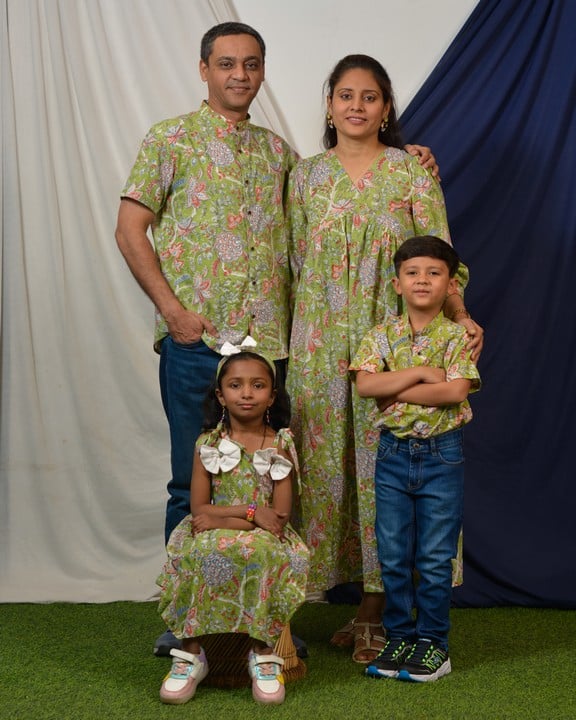 Mint Green Family Set