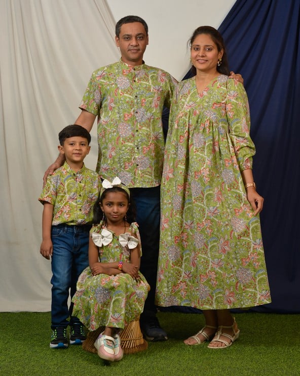 Mint Green Family Set
