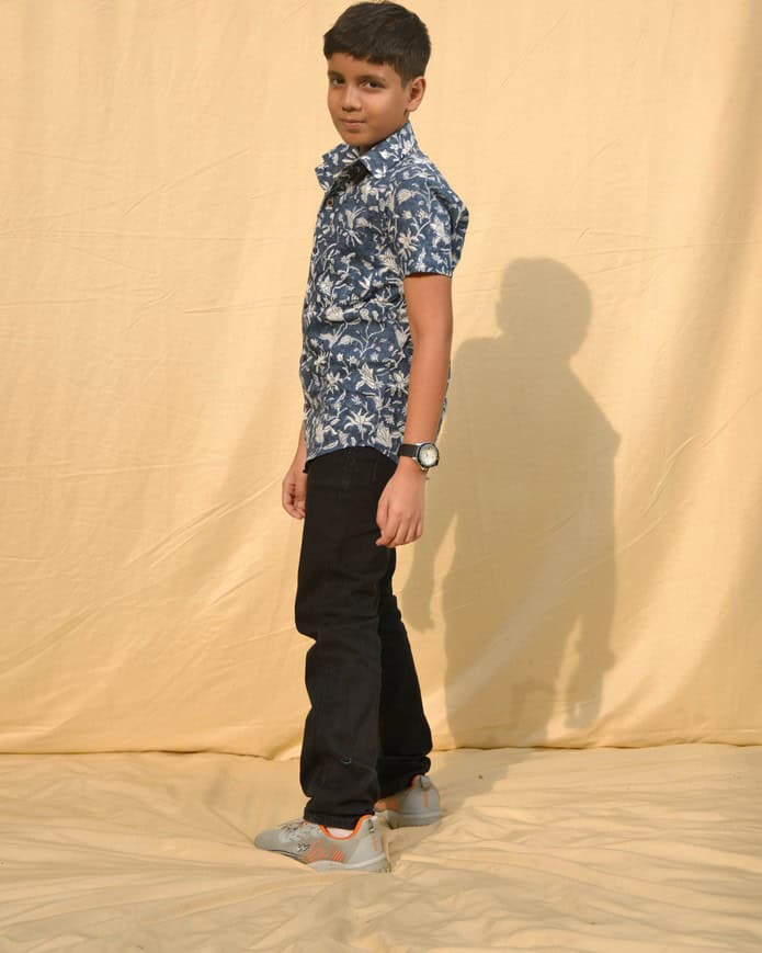 Moonstone Grey Kids Shirt