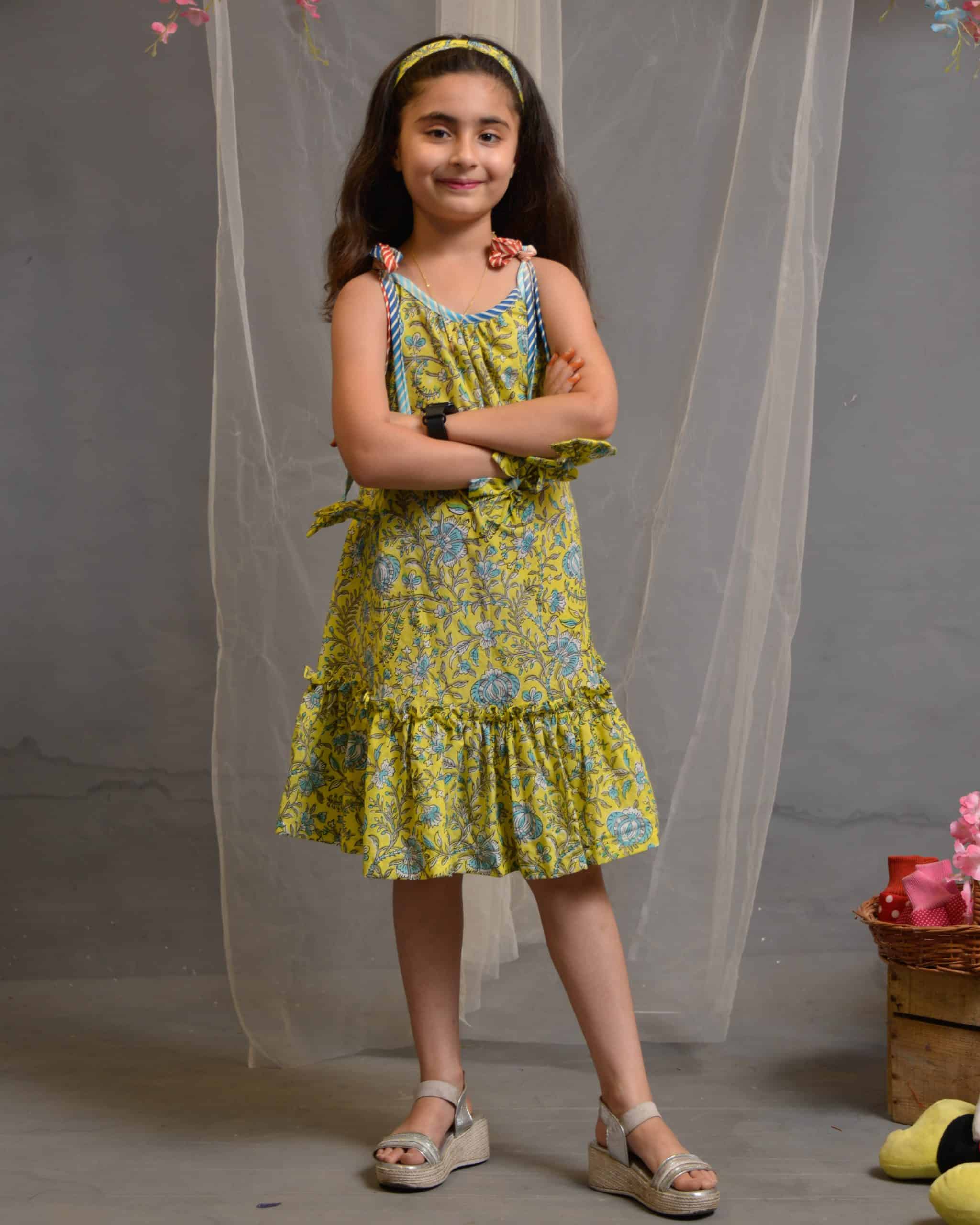 Lemon Kiara Kids Dress Main image
