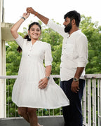 Starry White Short Couple