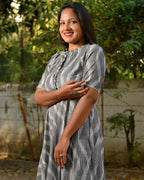 Greywood Anarkali Maternity Dress
