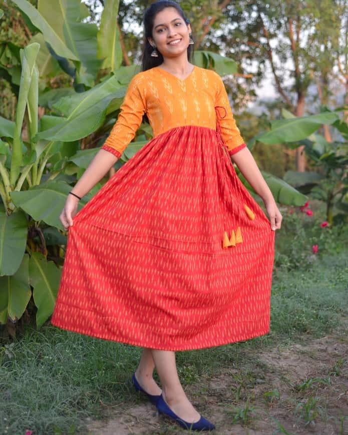 Canary Red Dress
