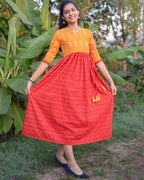 Canary Red Dress
