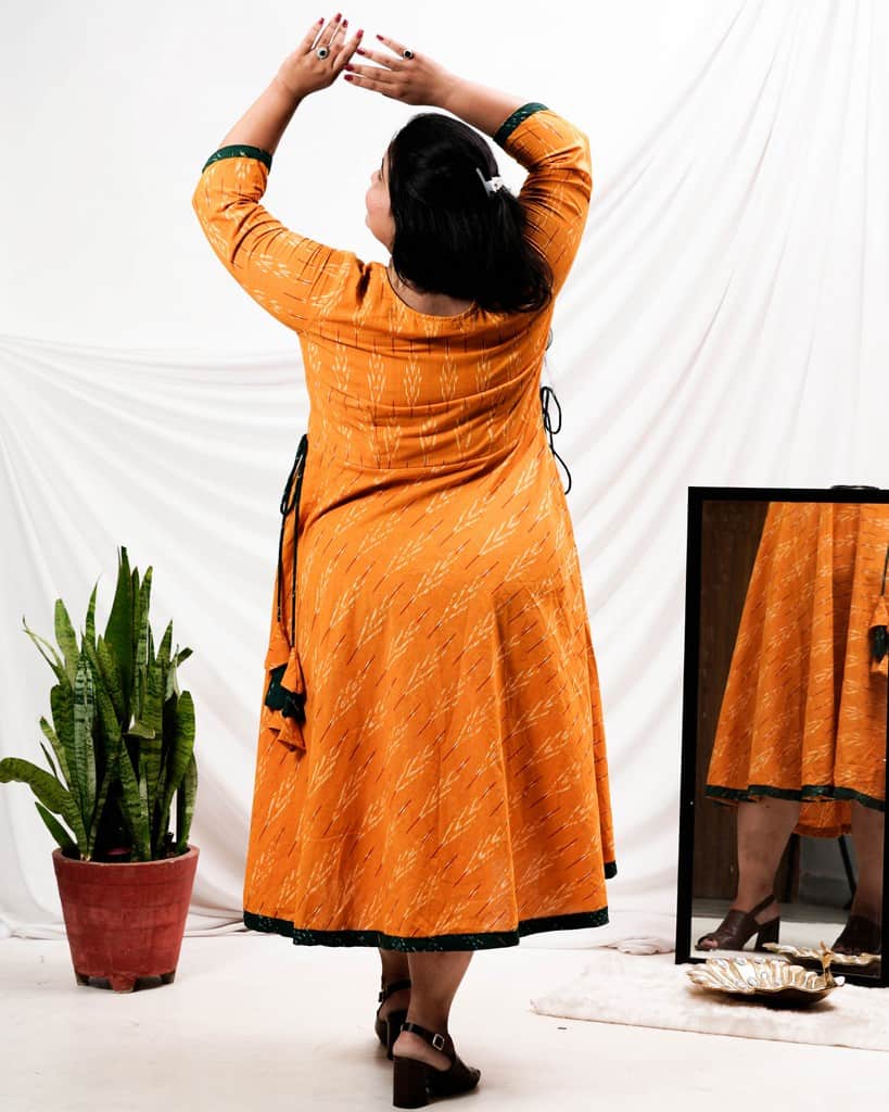 Canary Yellow Plus Size Dress