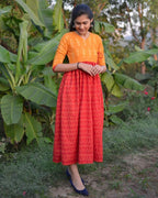Canary Red Dress