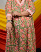 Basil Floral Maternity Co-ord Set