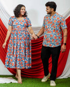 Blooming Vine Tiered Dress Family Set