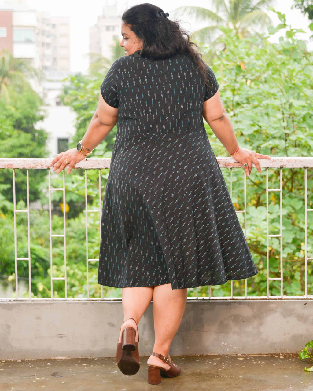 Ocean Black Glorious Plus Size Dress