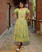 Tangy Lemon Frill Couple Set