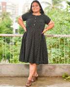Ocean Black Glorious Plus Size Dress