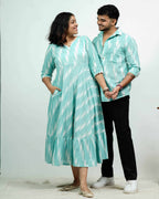 Sea Green Panache Couple Set