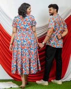 Blooming Vine Tiered Dress Family Set