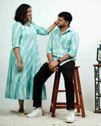 Sea Green Panache Couple Set