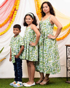 Forest Floral Mom Kid Twinning
