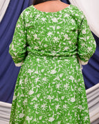 Emerald Green Nursing Dress