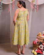 Lemon Kiara Nursing Dress