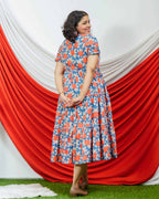 Blooming Vine Tiered Dress