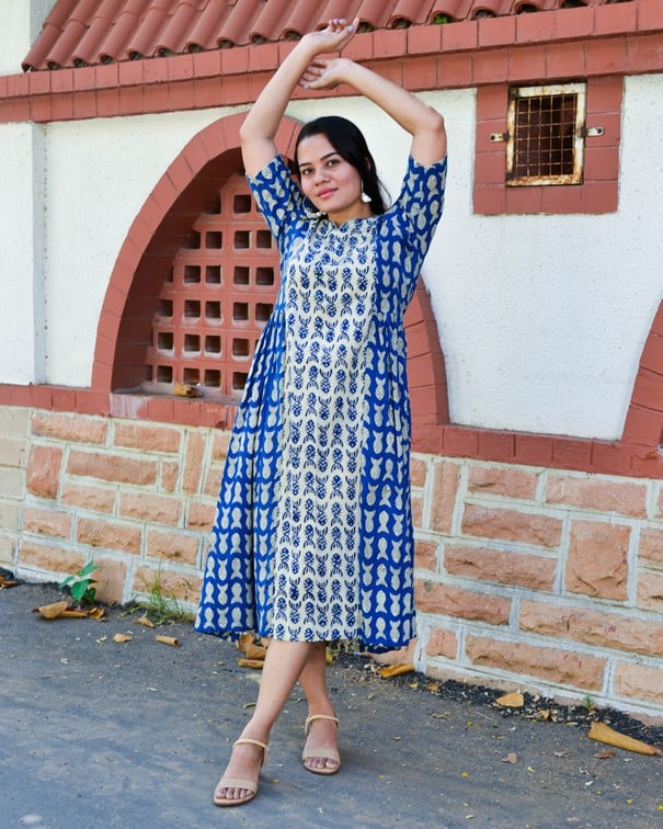 Blue Fish Dress