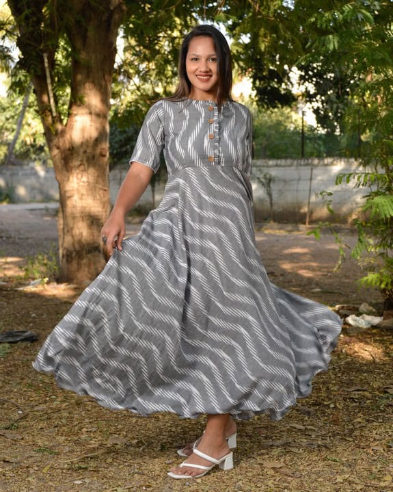 Greywood Anarkali Dress