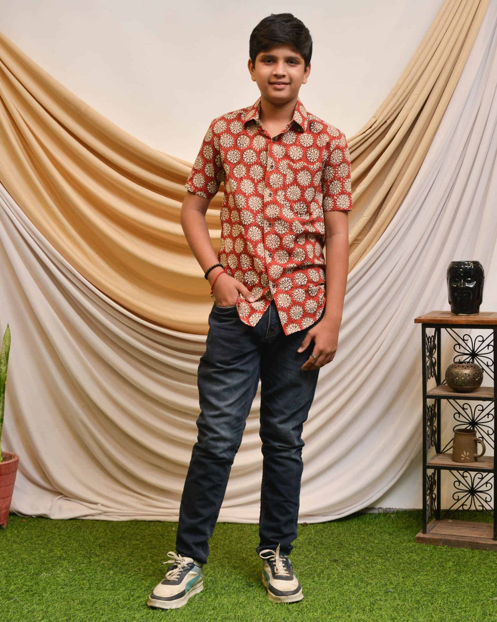 Rosy Vine Kids Shirt