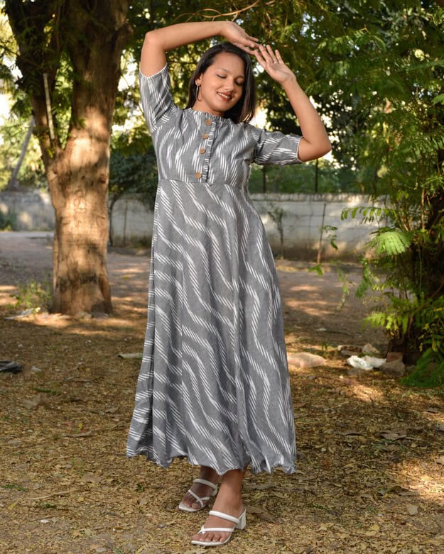 Greywood Anarkali Dress