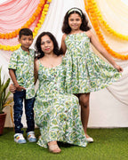 Forest Floral Mom Kid Twinning