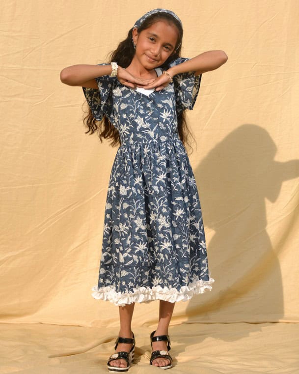 Moonstone Grey Kids Dress