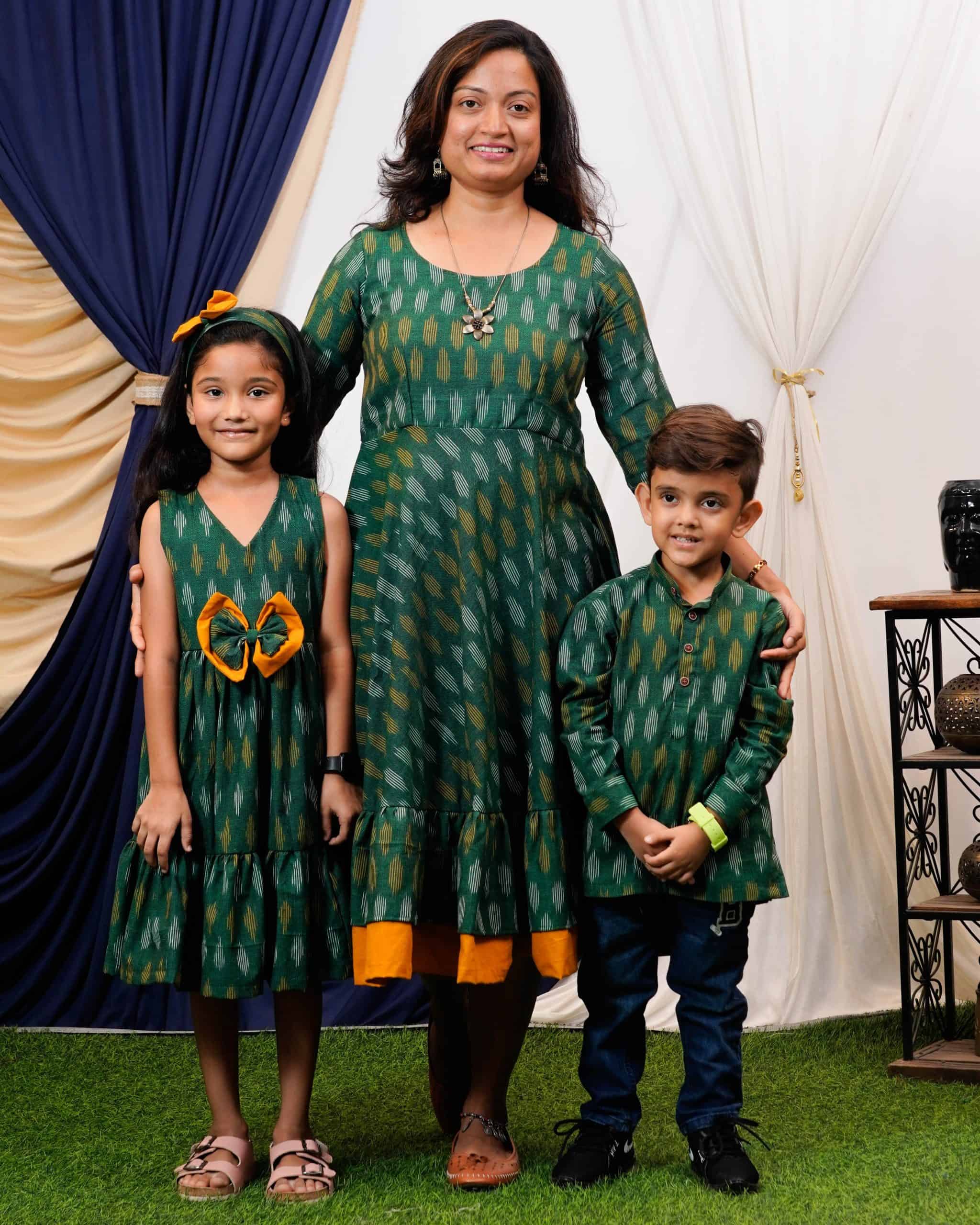 Pickle and Pine Frill Dress Mom Kid Twinning