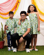 Forest Floral Father Kid Twining