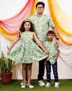 Forest Floral Father Kid Twining