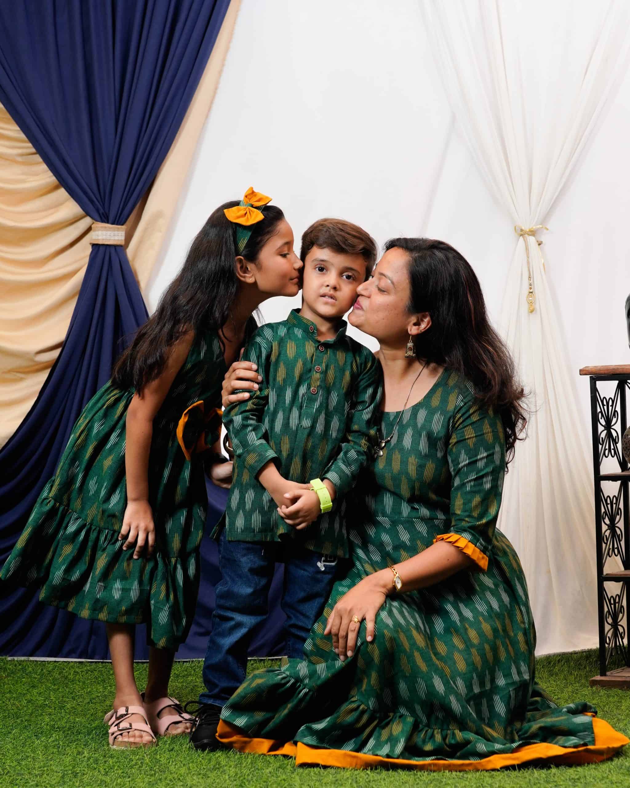 Pickle and Pine Frill Dress Mom Kid Twinning